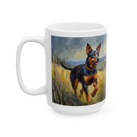 Lancashire Heeler Ceramic Mug - 2  Sizes