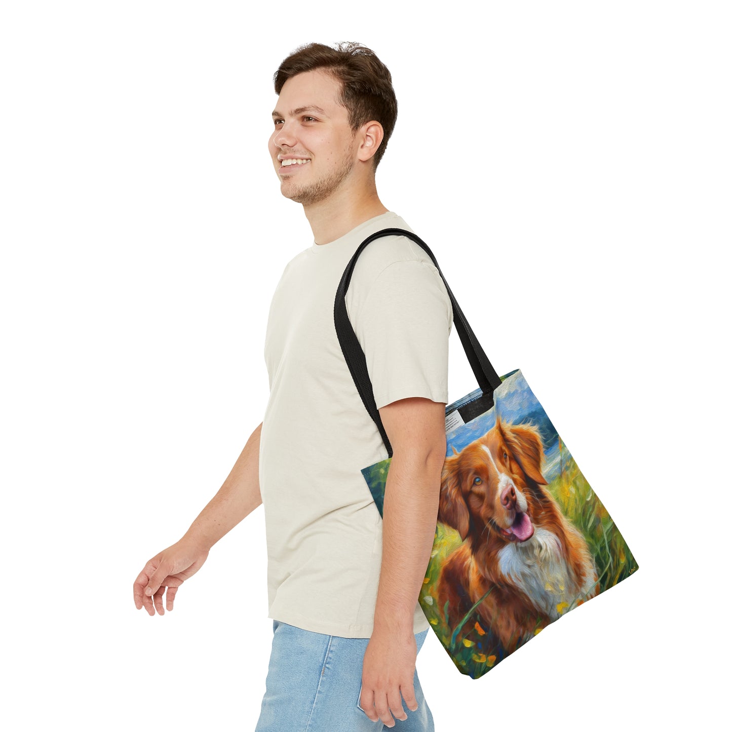 Nova Scotia Duck Tolling Retriever 'Dixie' Tote Bag