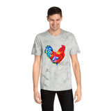 Rooster  'Craw' Unisex Color Blast T-Shirt