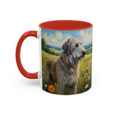 Irish Wolfhound Accent Coffee Mug - 2 Sizes