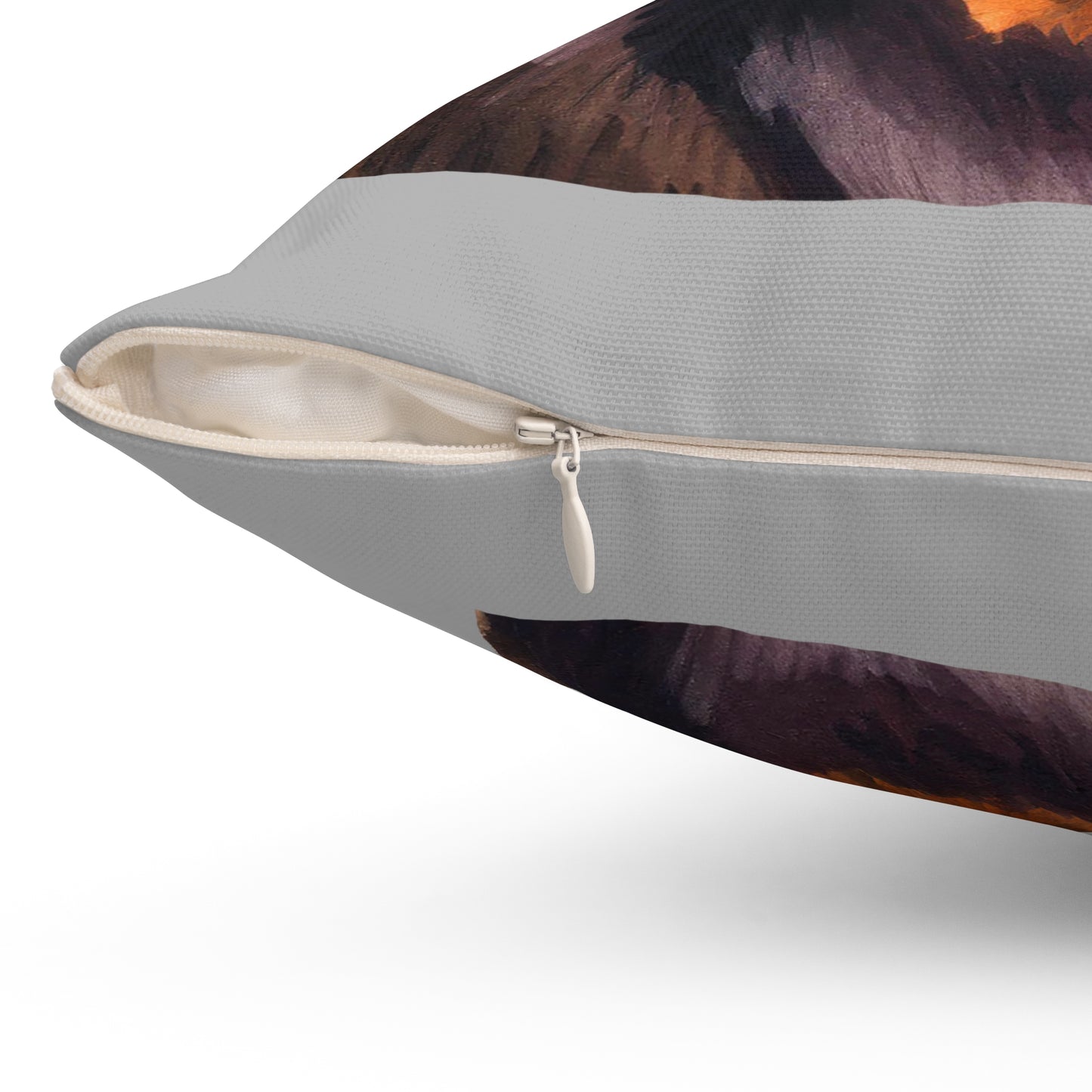 Hannoverscher Schweisshund Spun Polyester Throw Pillow