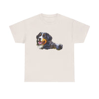 Bernese Mountain Dog Unisex Heavy Cotton Tee