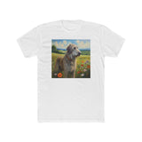 Irish Wolfhound Men's Fitted Cotton Crew Tee