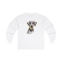 Dalmatian Unisex Cotton Long Sleeve Tee