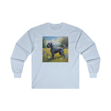 Kerry Blue Terriere Classic Cotton Long Sleeve Tee