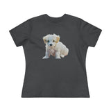 Bichon Frise Women's Relaxed Fit Cotton Tee