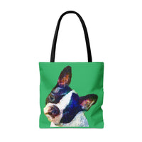 Boston Terrier "Skipper" Tote Bag