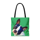 Boston Terrier "Skipper" Tote Bag