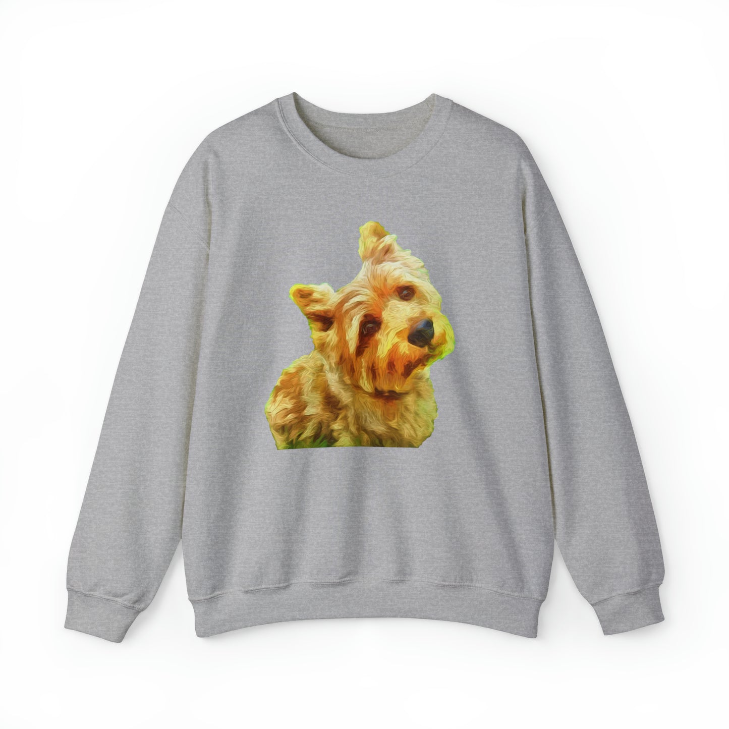 Norwich Terrier Unisex 50/50 Crewneck Sweatshirt