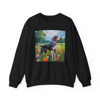 Bluetick Coonhound - Unisex 50/50 Crewneck Sweatshirt