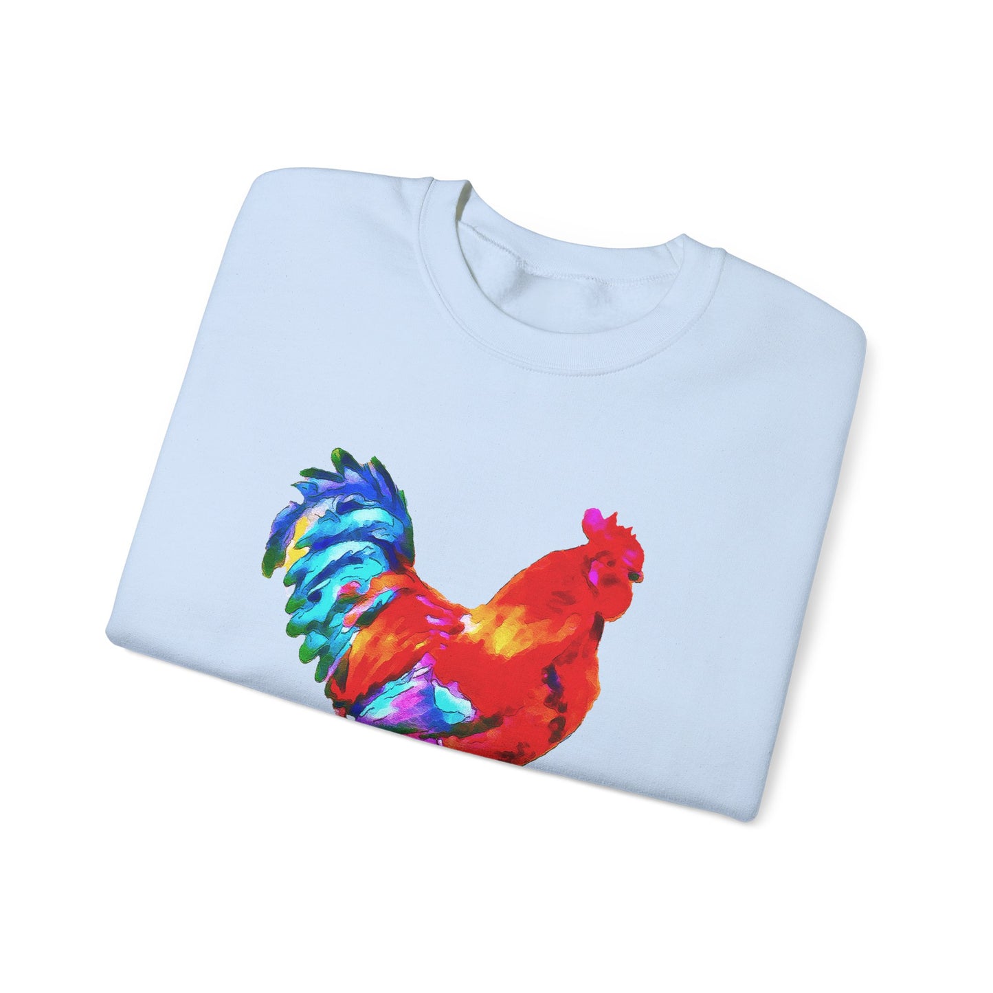 Rooster 'Craw' Unisex 50/50 Crewneck Sweatshirt