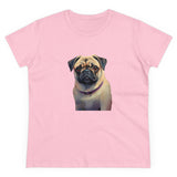 Pug Women's Midweight Cotton Tee