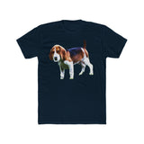 American Foxhound Men's Fitted Cotton Crew Tee