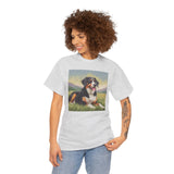 Entlebucher Mountain Dog Unisex Heavy Cotton Tee