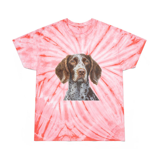 German Wirehaired Pointer Classic Tie-Dye Tee, Cyclone