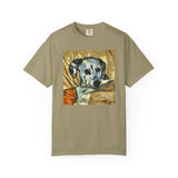 Dalmatian 'Breakfast Time' Unisex Relax Fit Garment-Dyed T-shirt