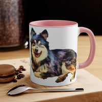Finnish Lapphund Accent Coffee Mug, 11oz