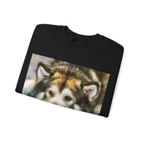 Malamute Unisex 50/50 Crewneck Sweatshirt