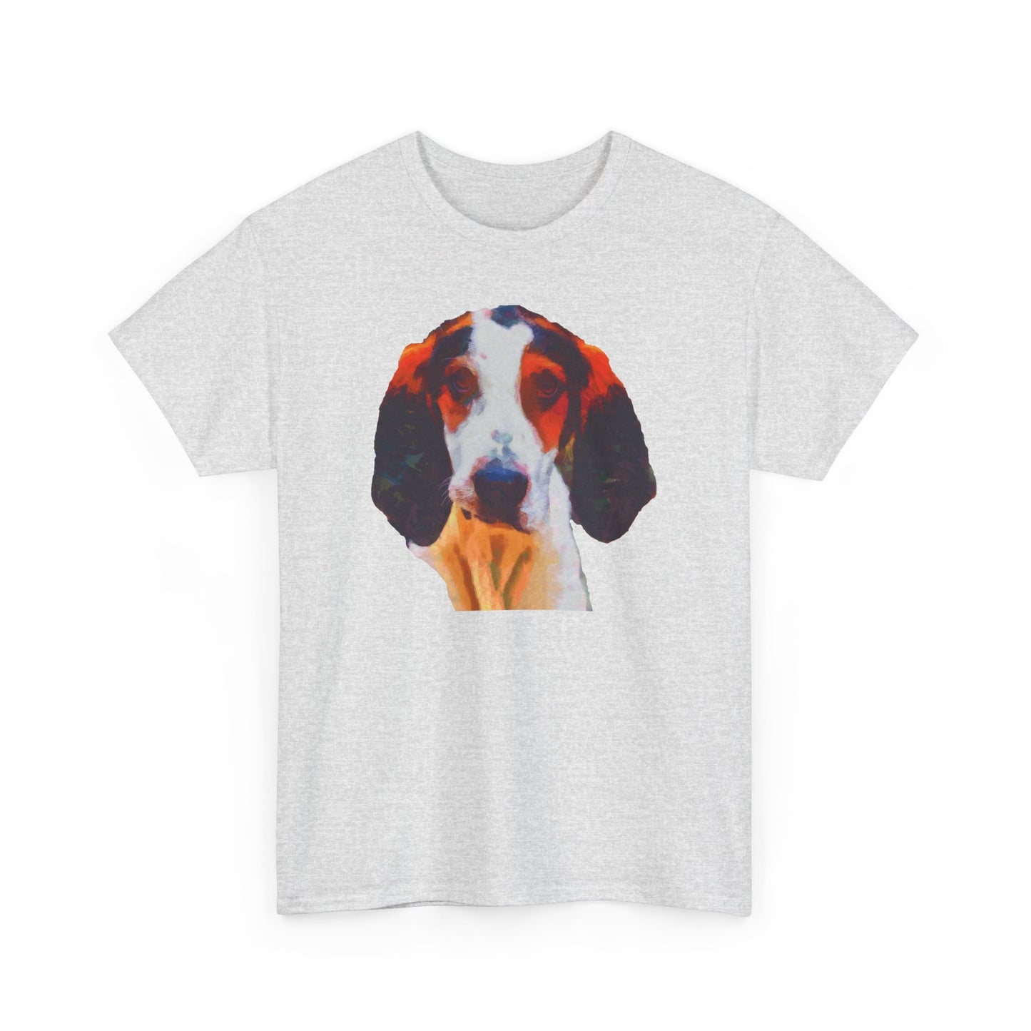 Elegant Treeing Walker Coonhound Unisex Heavy Cotton Tee
