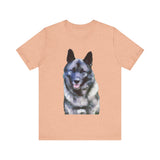 Norwegian Elkhound - Unisex Jersey Short Sleeve Tee