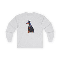 Doberman Pinscher - #2 - Unisex Classic Cotton Long Sleeve Tee