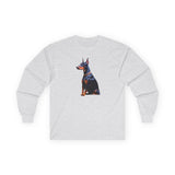 Doberman Pinscher - #2 - Unisex Classic Cotton Long Sleeve Tee