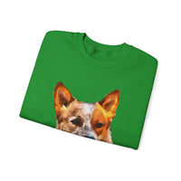 Red Heeler - Australian Cattle Dog - Unisex 50/50 Crewneck Sweatshirt