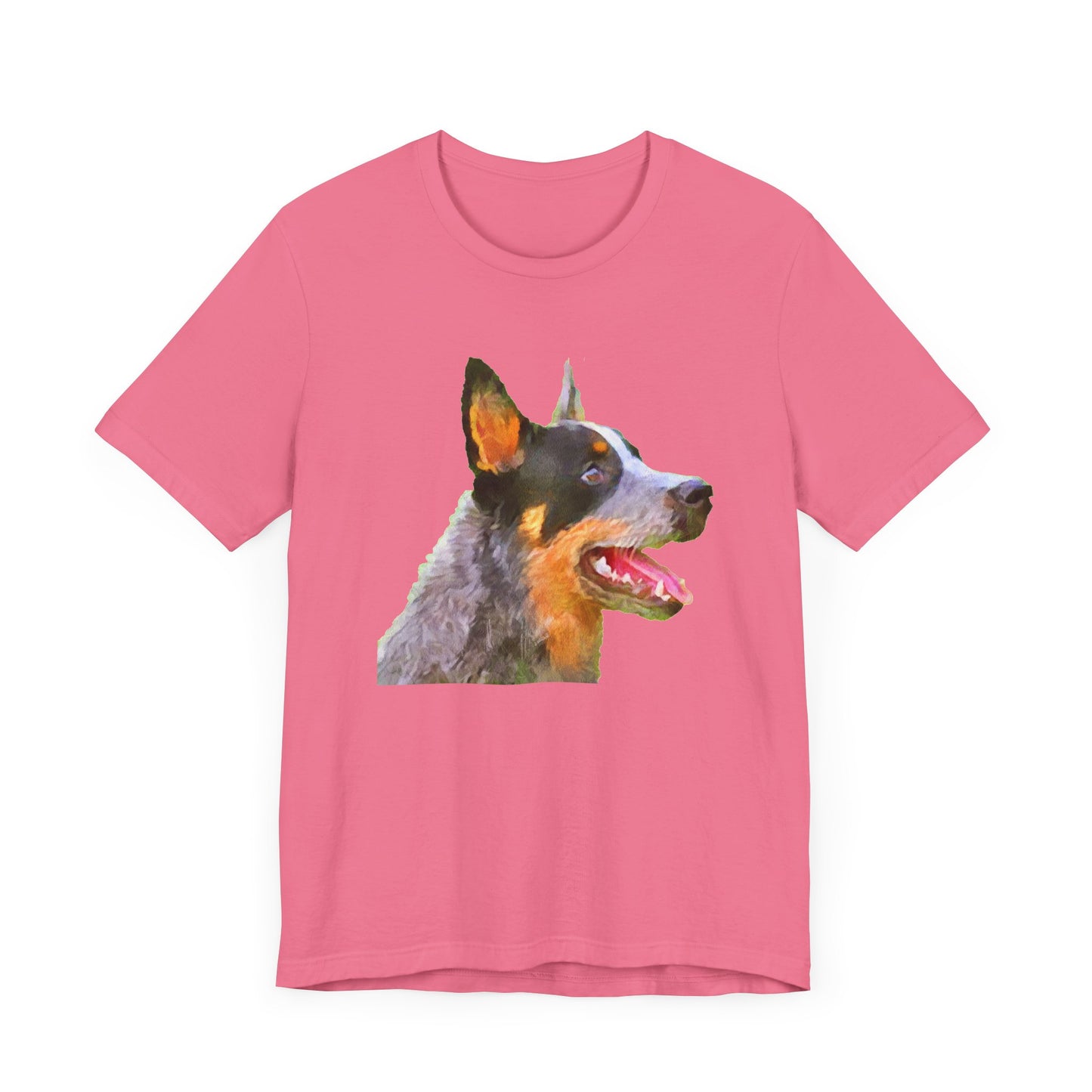 Blue Heeler - Australian Cattle Dog 'Percy' Unisex Jersey Short Sleeve Tee
