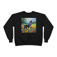 Bluetick Coonhound - Unisex fleece-lined Crewneck Sweatshirt