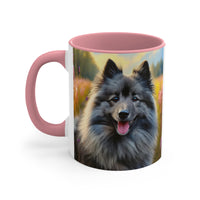 Keeshond 11oz Accent Mug