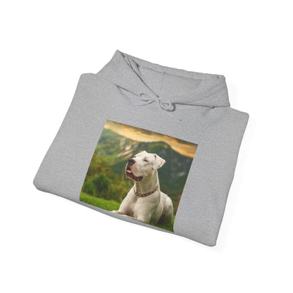 Dogo Argentino 50/50 Hooded Sweatshirt