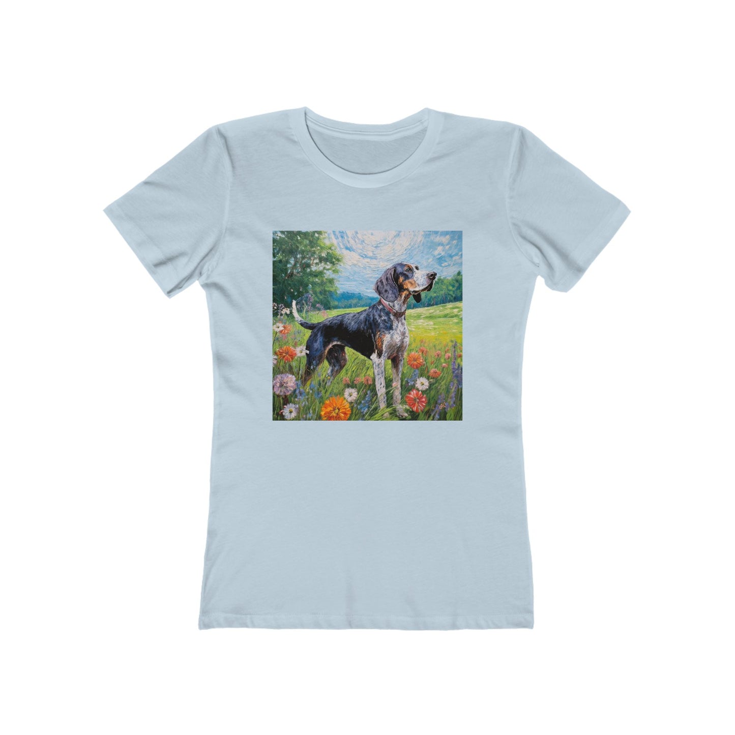 Bluetick Coonhound Women's Slim Fit Tee