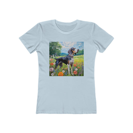 Bluetick Coonhound Women's Slim Fit Tee
