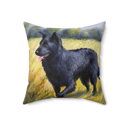 Mudi. Spun Polyester Throw Pillow