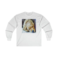 Golden Retriever Zuko Unisex Cotton Long Sleeve Tee