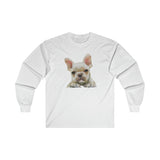 French Bulldog 'Bouvier' Unisex Cotton Long Sleeve Tee