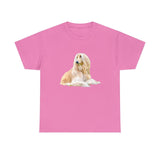 Afghan Hound - Unisex Heavy Cotton Tee