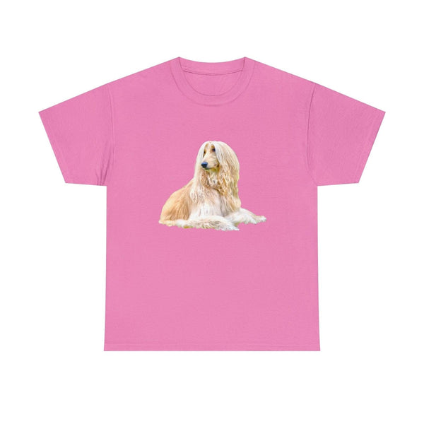 Afghan Hound - Unisex Heavy Cotton Tee