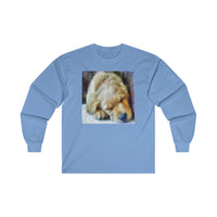 Golden Retriever Zuko Unisex Cotton Long Sleeve Tee