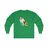 'Rough Coated Collie Ramsey Unisex Cotton Long Sleeve Tee