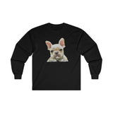 French Bulldog 'Bouvier' Unisex Cotton Long Sleeve Tee