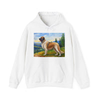 Anatolian Shepherd Hooded Sweatshirt Heather Navy / 3XL