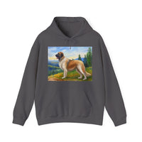 Anatolian Shepherd Hooded Sweatshirt Heather Navy / 3XL