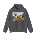 Anatolian Shepherd Hooded Sweatshirt Heather Navy / 3XL