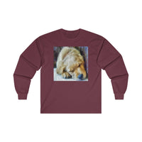 Golden Retriever Zuko Unisex Cotton Long Sleeve Tee