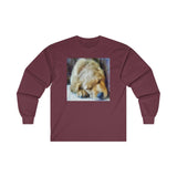 Golden Retriever Zuko Unisex Cotton Long Sleeve Tee