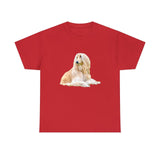 Afghan Hound - Unisex Heavy Cotton Tee