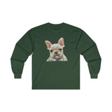 French Bulldog 'Bouvier' Unisex Cotton Long Sleeve Tee