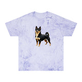 Black & Tan Shiba Inu  -  Unisex Color Blast T-Shirt