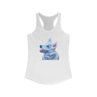 Norwegian Buhund Women's Racerback Tank